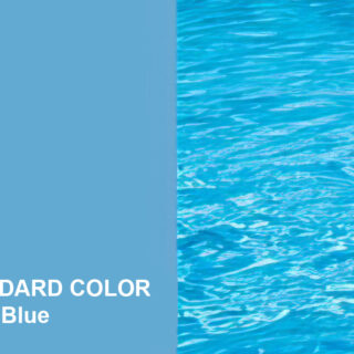 Pool4You Premium fiberglass pool with 3D color blue