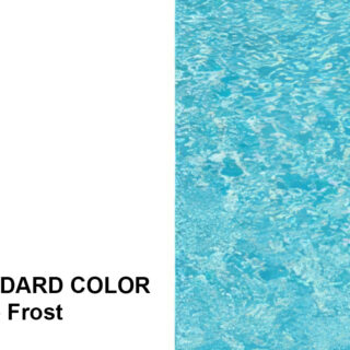 Pool4You Premium fiberglass pool with 3D color white